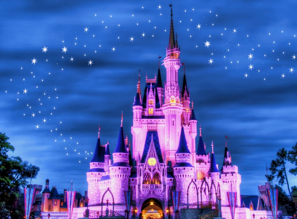 Magic Kingdom Castle Night