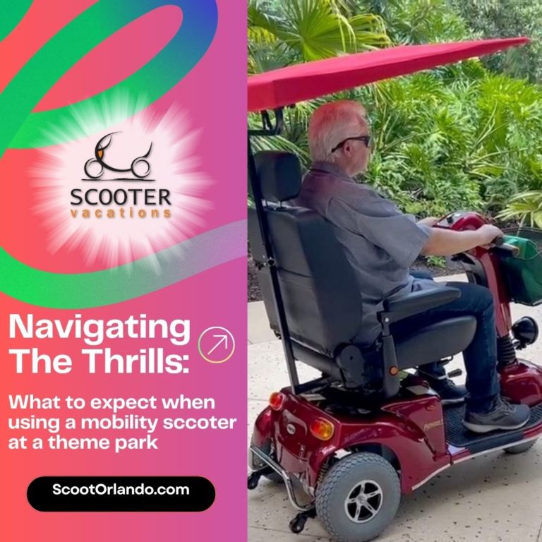 Navigating the Thrills: What to Expect When Using a Mobility Scooter at ...